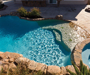 tropical pool scape kenner la
